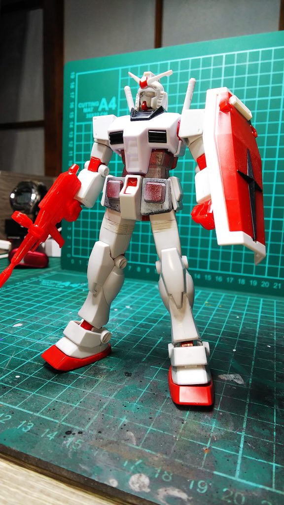  使用キットはユニクロガンダムです。