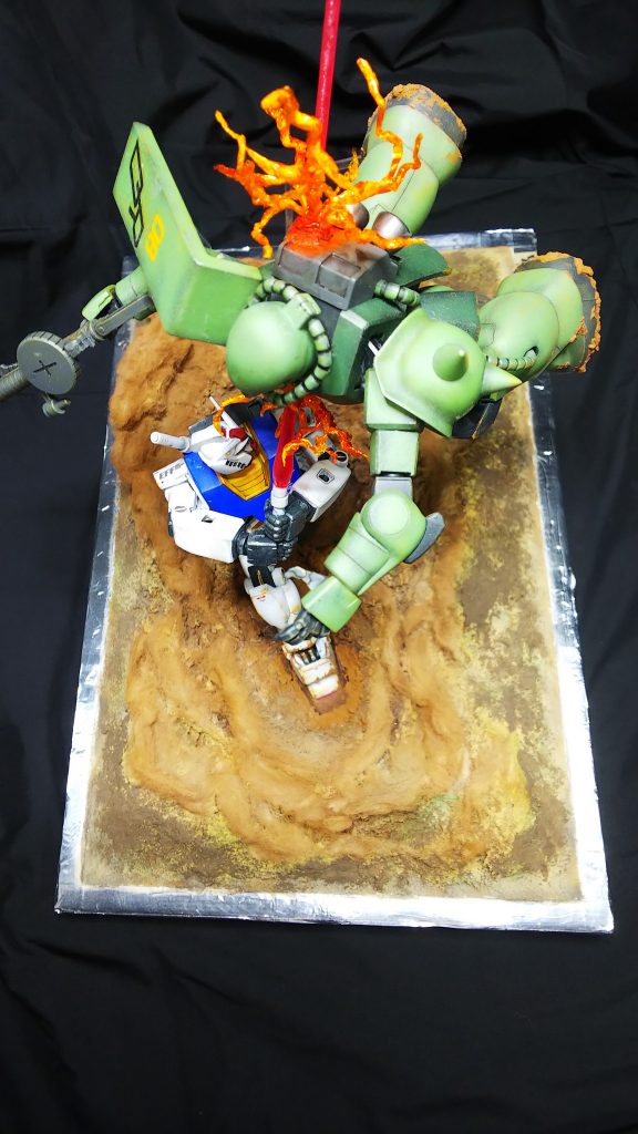 過剰なアニメの作画演出と自分ならこうだろうっていう脳内設定をミックスした感じで仕上げてみました。 