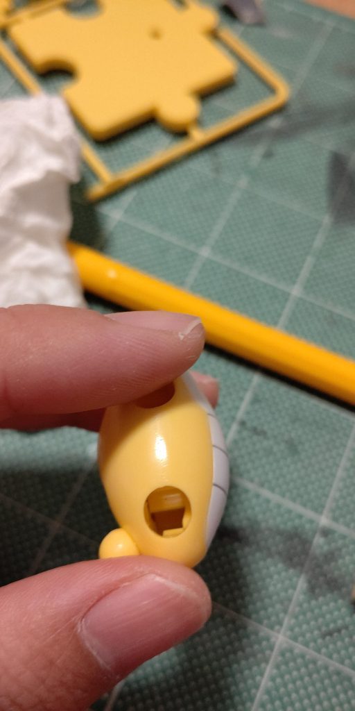 今まで一番うまく会わせ目消しが出来ました！しかし衣装を着るので見えないという(笑)