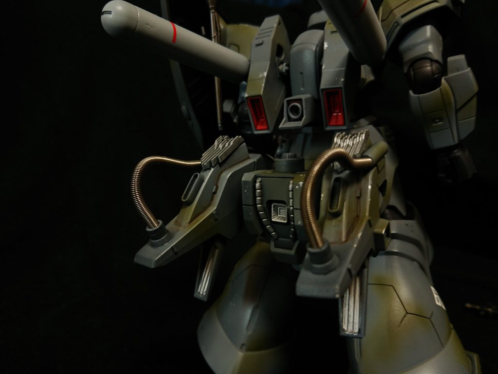 バックバックパック変更と腰部追加ブースターにより地上での機動力はノーマルタイプを上回る。プロペラントタンクは初期型を使用、スラスターの連続使用時間が150%向上している。