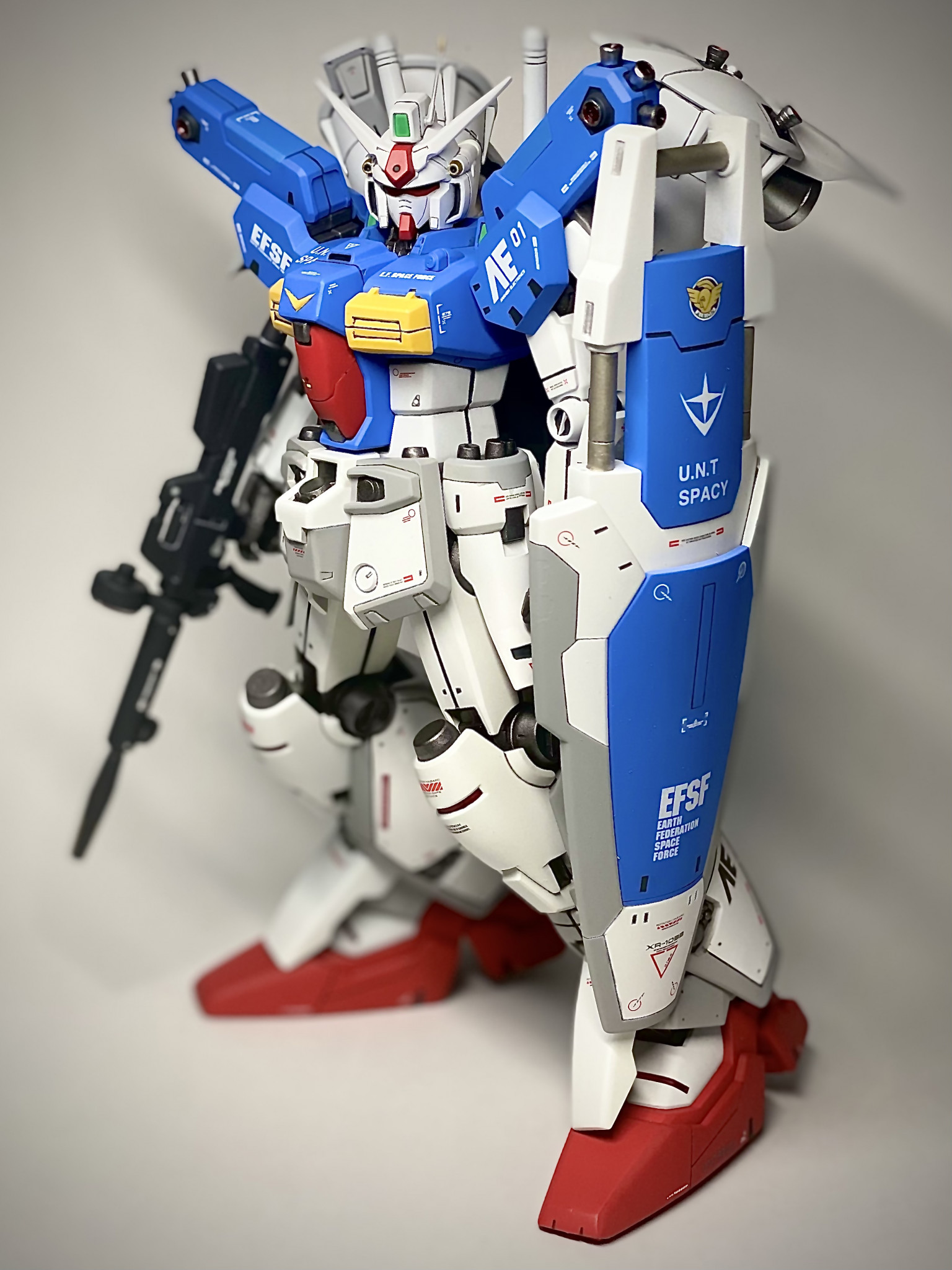 MG 1 100 ガンダム試作1号機 フルバーニアン ガンプラ完成品 ジャンク ...