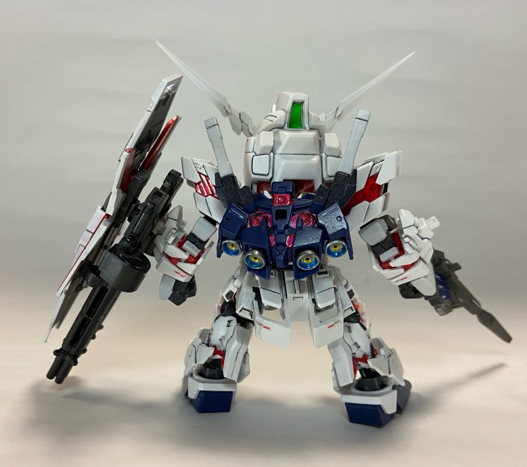 バーニアの内側の塗り分けをこの前のバンシィ・ノルンに合わせて変更。