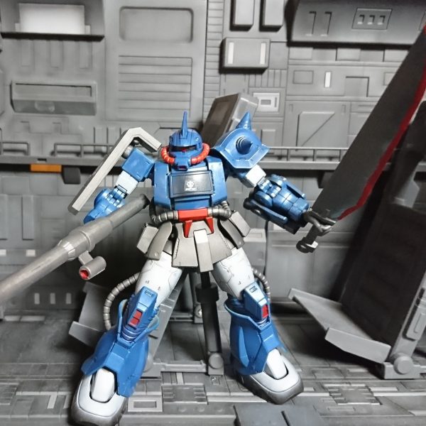 ジーメンス・ウィルヘッド大尉用デザートザク（HGオリジン版デザートザクベース）