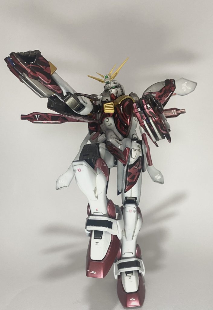 ネットで見かけたバイクのカラーリングをイメージして！設置性が高く片足立ちも余裕です！関節もビス留め式で、保持力かなり高めむしろ硬い。