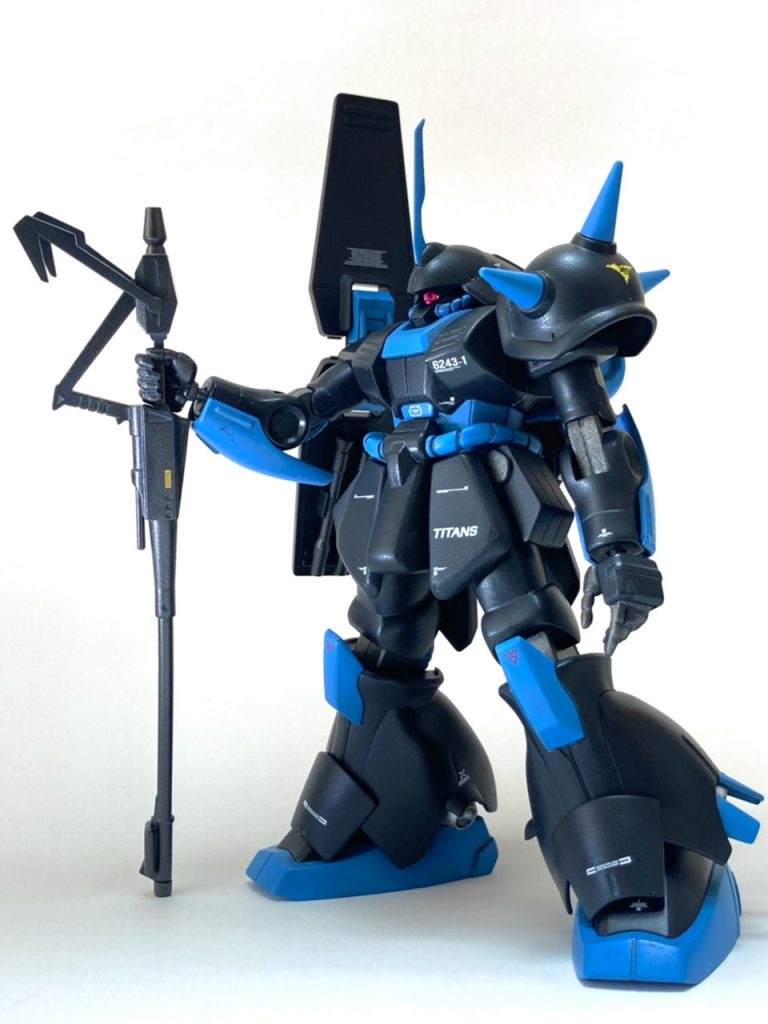 意図せず以前投稿したゲルググJと似た色味になってしまいました。