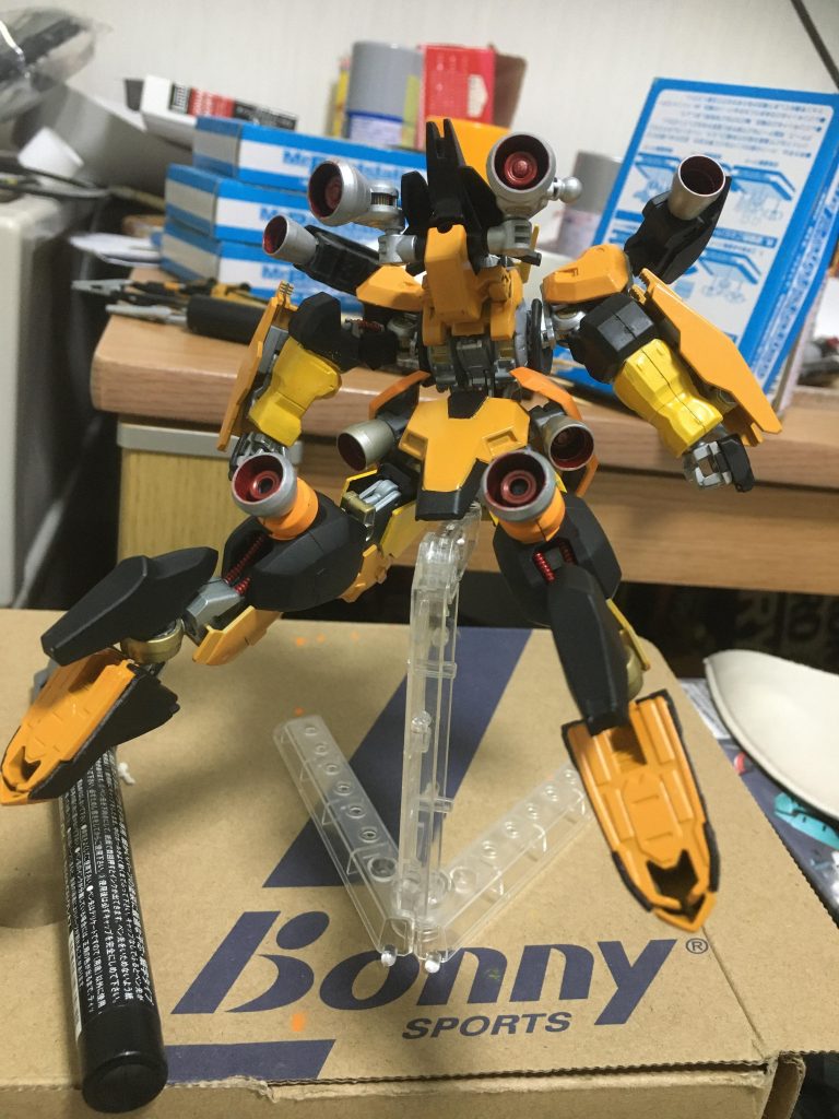 またまた後ろからこの位置、この角度が一番のお気に入りです