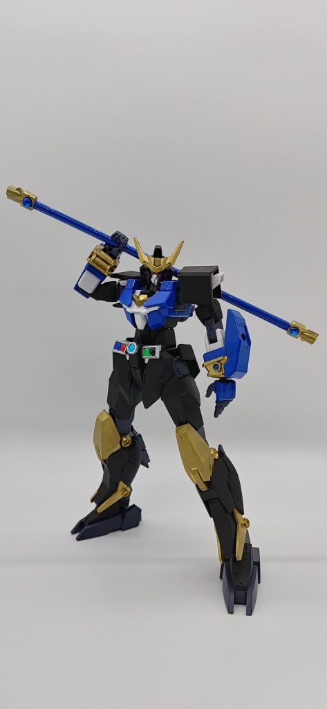 長さとしては実際のドラゴンフォームを参考にしながら決めてます。ビームスピア展開もするためあまり長すぎずにというとこがポイントです。 