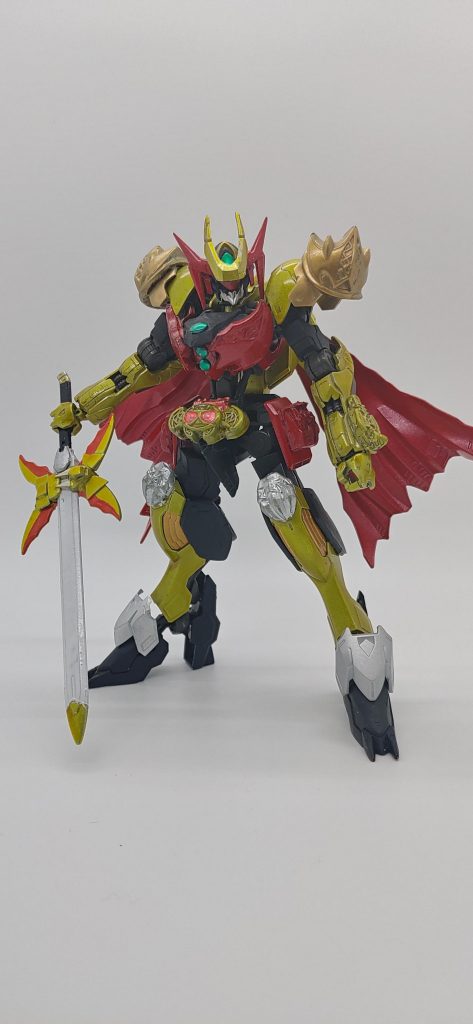 ザンバットソードはオルフェンズの武器セットにあったソードを使い、ザンバットバッドはスクラッチで作ってます。