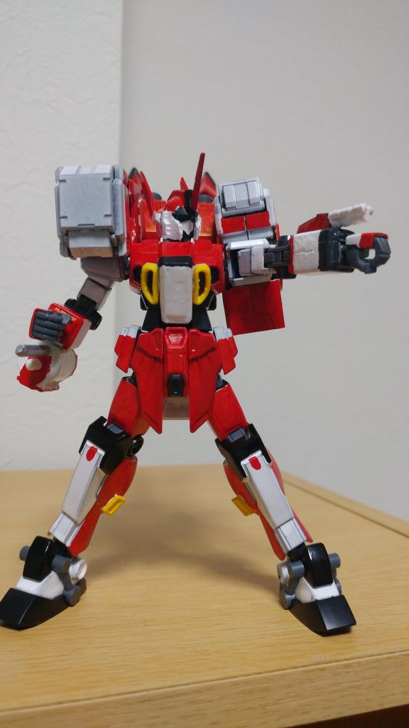 三連装キャノン銃口はなんとつまようじで作ってます