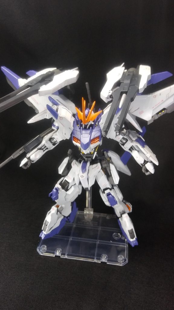 このランサーミライルは今回はダインスレイヴという設定で作成しました。最初に見たときからもうそれにか見えなかったんや…