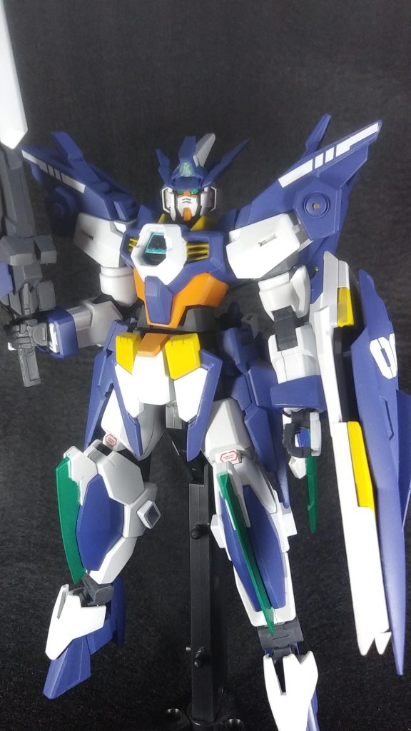 ちなみに足首を延長しています。