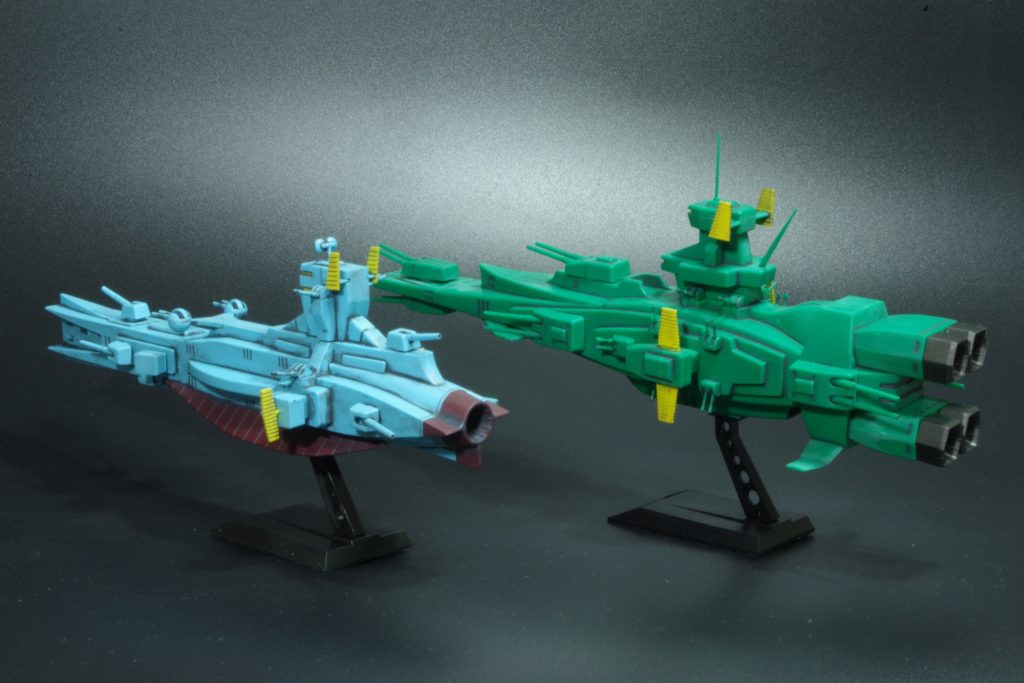 1/1200　サラミス　マゼラン　–2枚目/制作者：muramura