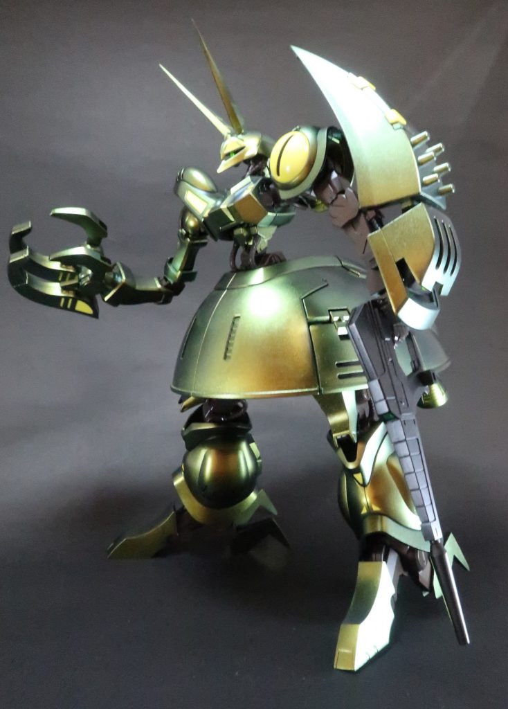 ということでバウンド・ドック(ガウェイン機)でした。久しぶりにビルドファイターズに登場した機体を増やせました。