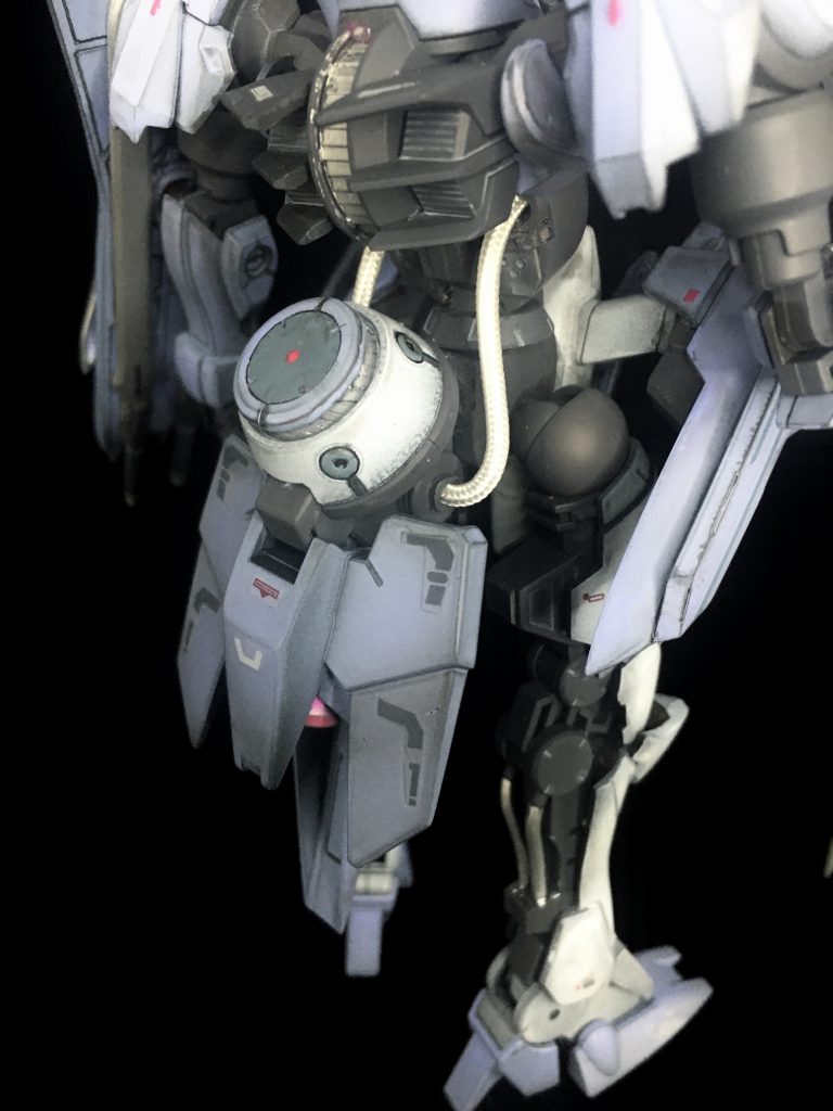 GNドライブヴァルキュリア(以降VK)フレームにと両立させるには、腰につけて、既存のコーンタイプの状態では接触することもあるためこのような形に変更された