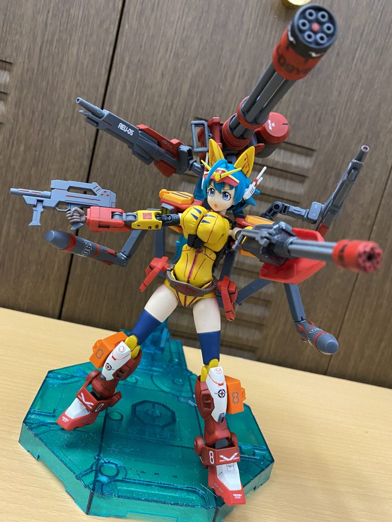 パワードバックパック装備！！