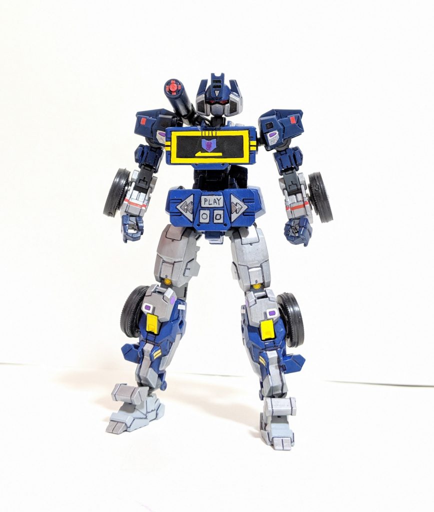 プラモ改造トランスフォーマー サウンドウェーブ レミリアさんのガンプラ作品 Gunsta ガンスタ