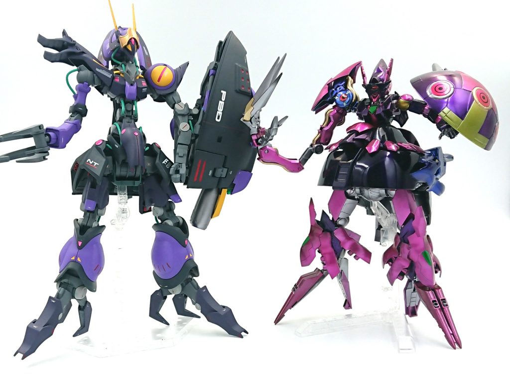 サイコバウンドドックはUC世界観ですがビルドダイバーズ世界のSketchy BOUND DOC(模した物)と。