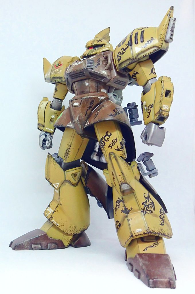 非武装素立ち、各部に3ミリ穴を開けて追加装備可能に改修