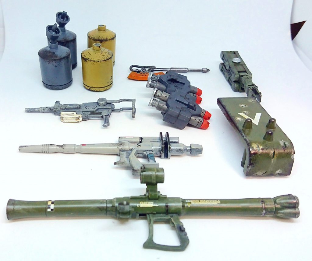 今回用意した追加武装