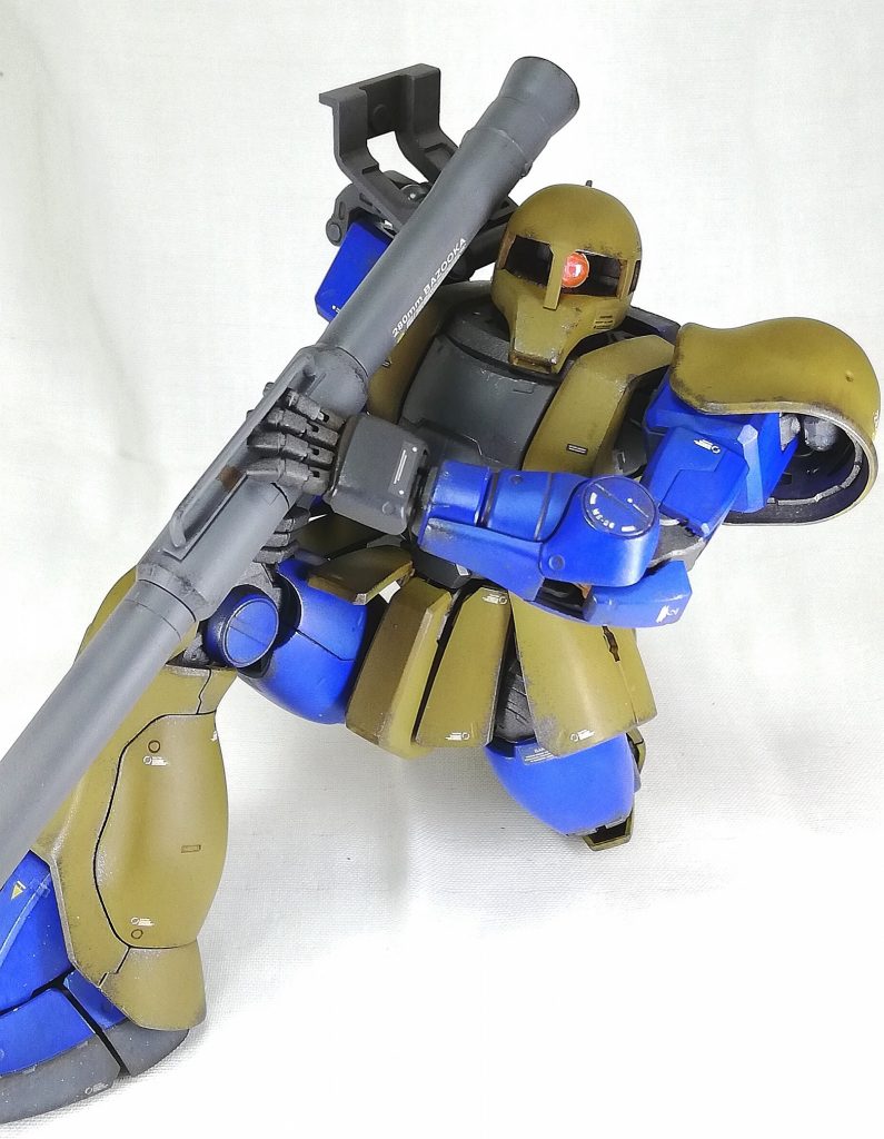 バスラックにバズーカを構えたところ。ありがとうございました。 