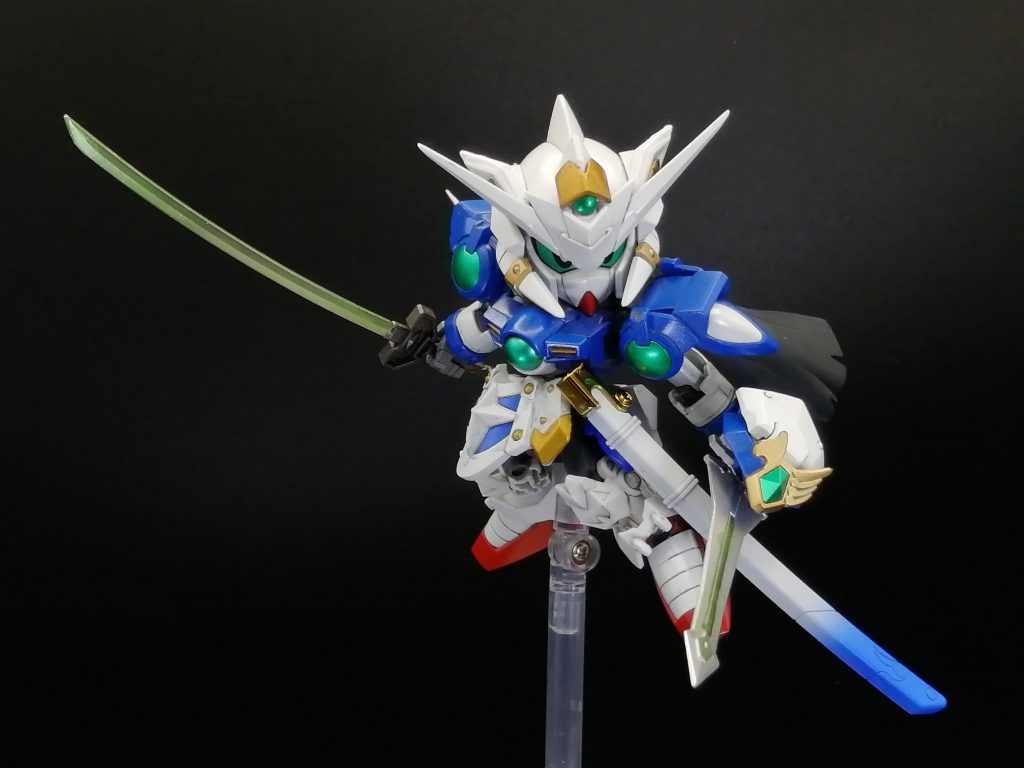 GNサムライソード。メタリック色の塗装は大体ガンダムマーカーです。