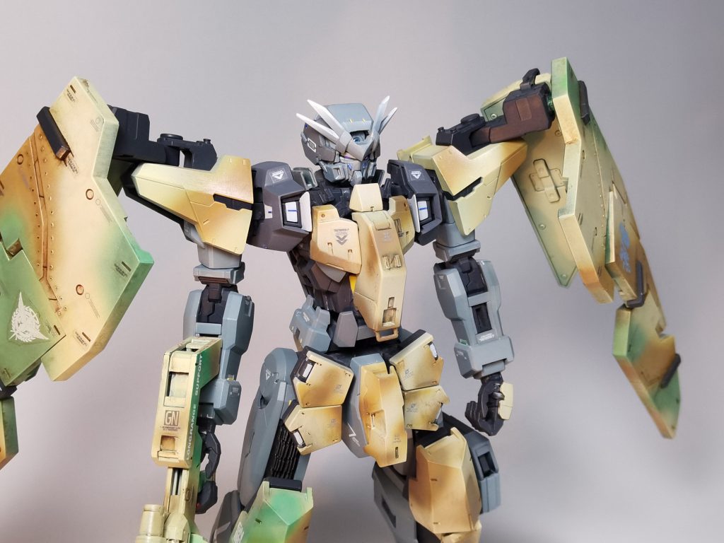 肩パーツをシールドバインダーに差し替え