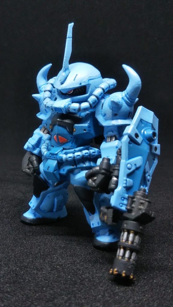 墨入れはブルー系で。
スッキリした感じの仕上げに。