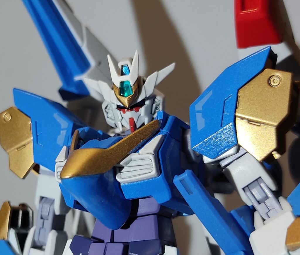 頭だけコアガンダムⅡバージョンV2のイメージとは変わってしまいますが、これはこれでありですね
