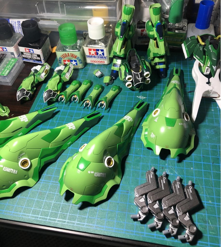 　組み上げるときは、やっぱ楽しい