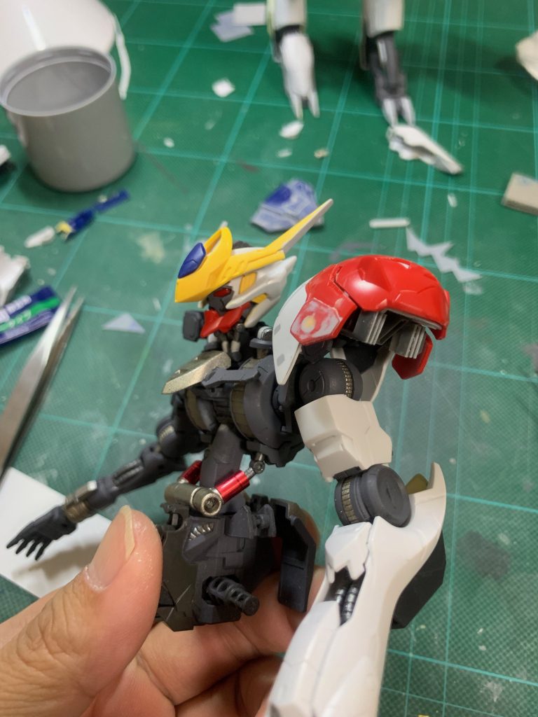 肩の閉じた状態