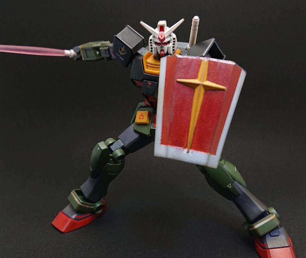 これでジェットストリームアタックに立ち向かうシーンも再現できます。ちなみに作品のサムネは「哀・戦士」のポスターのポージングを再現したものです。