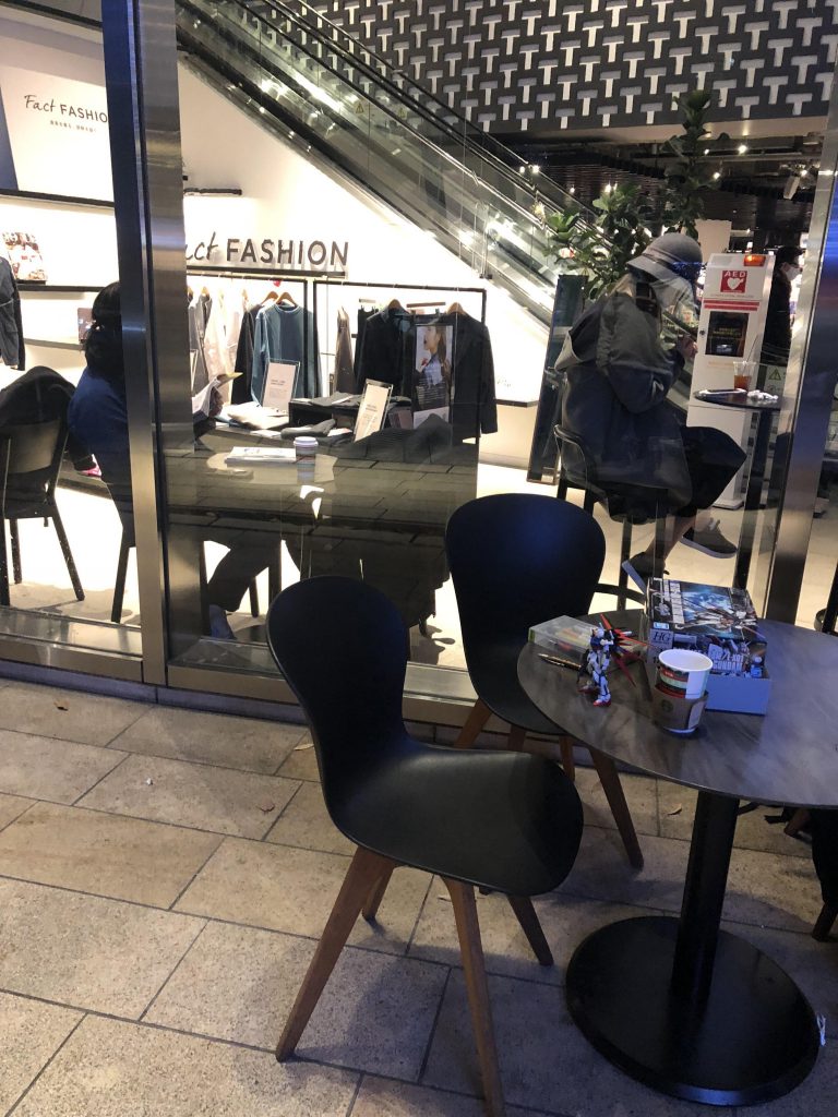 やっぱり屋外はいいですね。