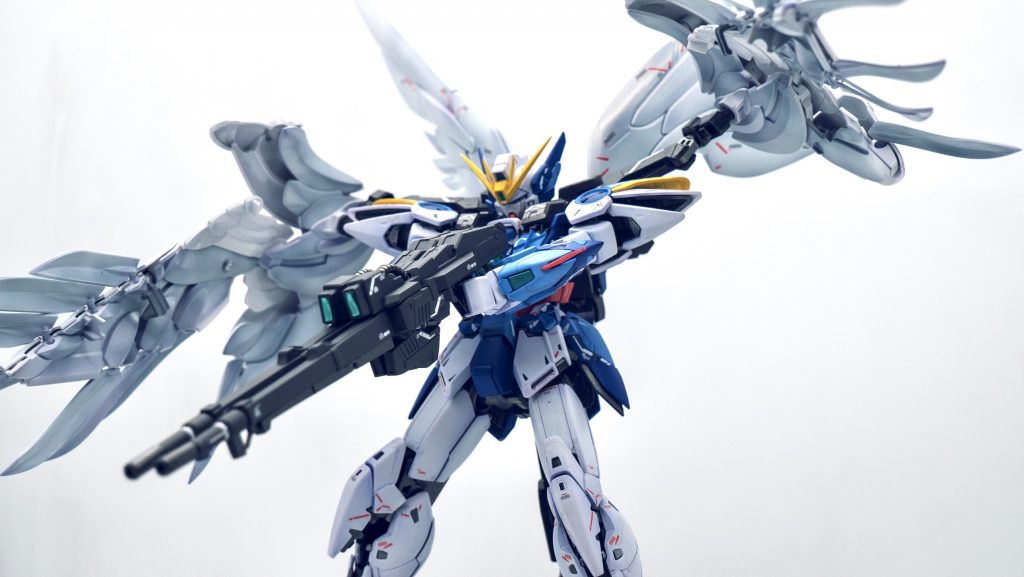 ジョイントがついてるおかげで、構えも安定してます