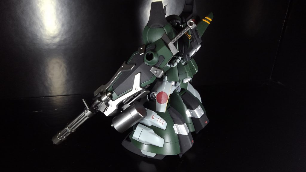 武装も日本軍機体という設定上、名前を少し変えて付けてますまず盾裏にある35mm三連装ガトリング砲を三十五粍三連装ガトリング砲、75mmガトリング砲を七十五粍ガトリング砲としてみました(どうしてもガトリング砲の漢字表記が見つからなかったんです・・・)