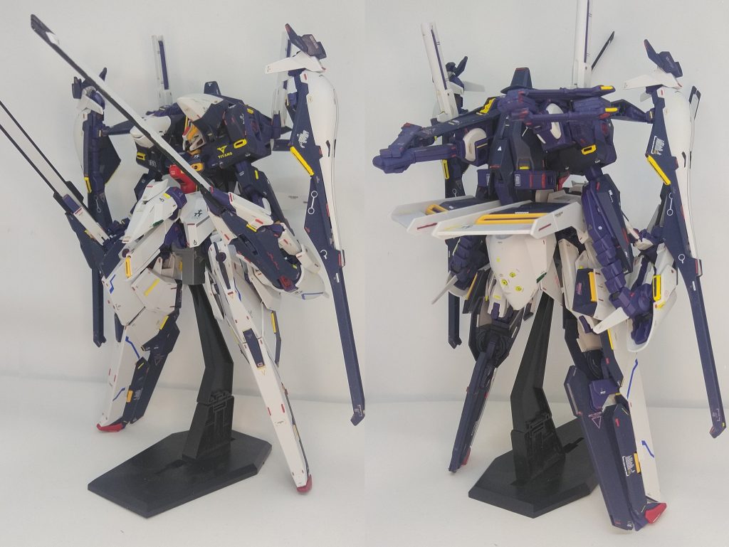 全体図です。デカール貼りと棒モールド貼りが中々時間がかかりました。