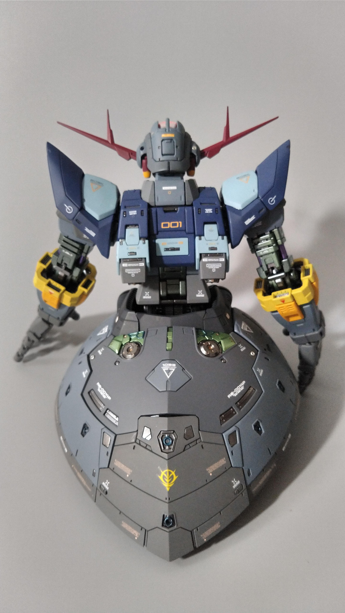 RG ジオング 全塗装 完成品 ガンプラ ガンダム プラモデル - プラモデル