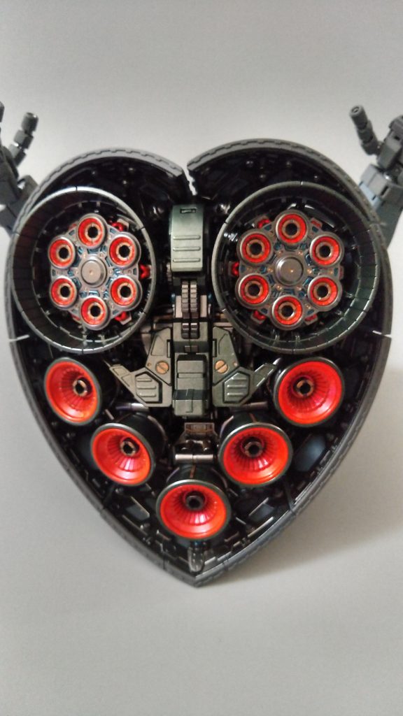 わかりずらいですけど塗り分けしてます。