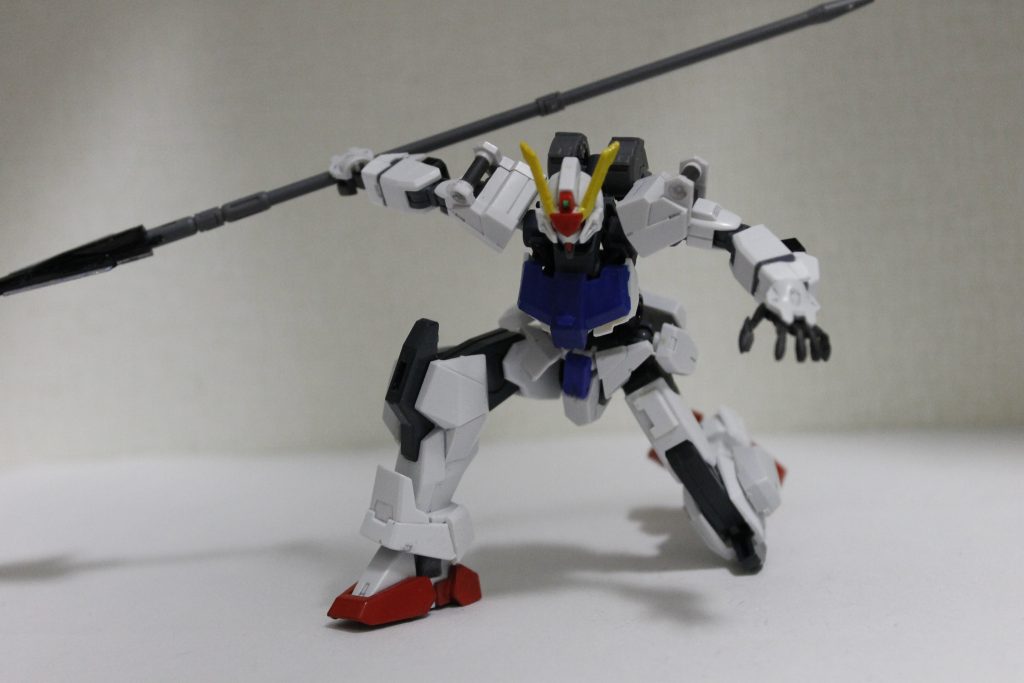 バルバトスを意識しているのもあって、長物は結構似合っているように思います。