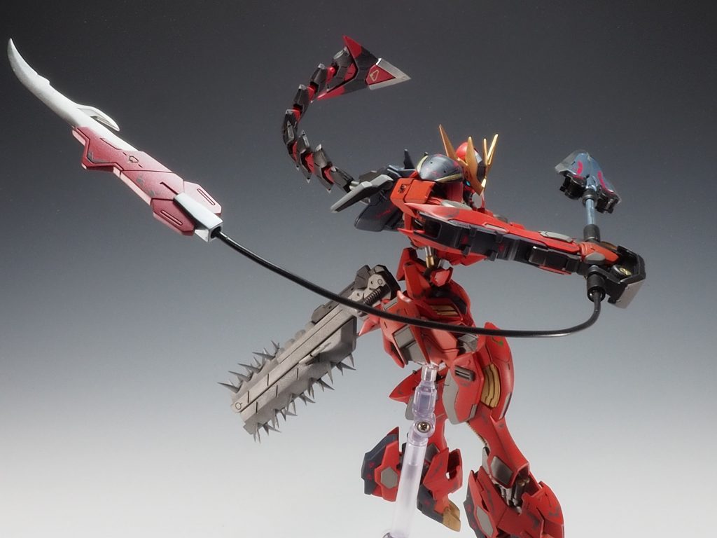 やはりテイルブレードは飛ばしたいですよね?付属のリード線は太すぎる気がしますがこれだと垂れ下がらないので採用しました。