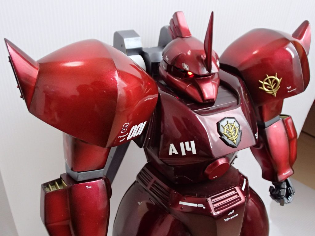 最後までご覧いただきありがとうございます。また暇があればYou Tubeにもっと詳しい制作動画を公開します。次は1/60 のドムとかグフとかも作りたいね。まあ次完成するのはたぶんRG試作4号機だけど