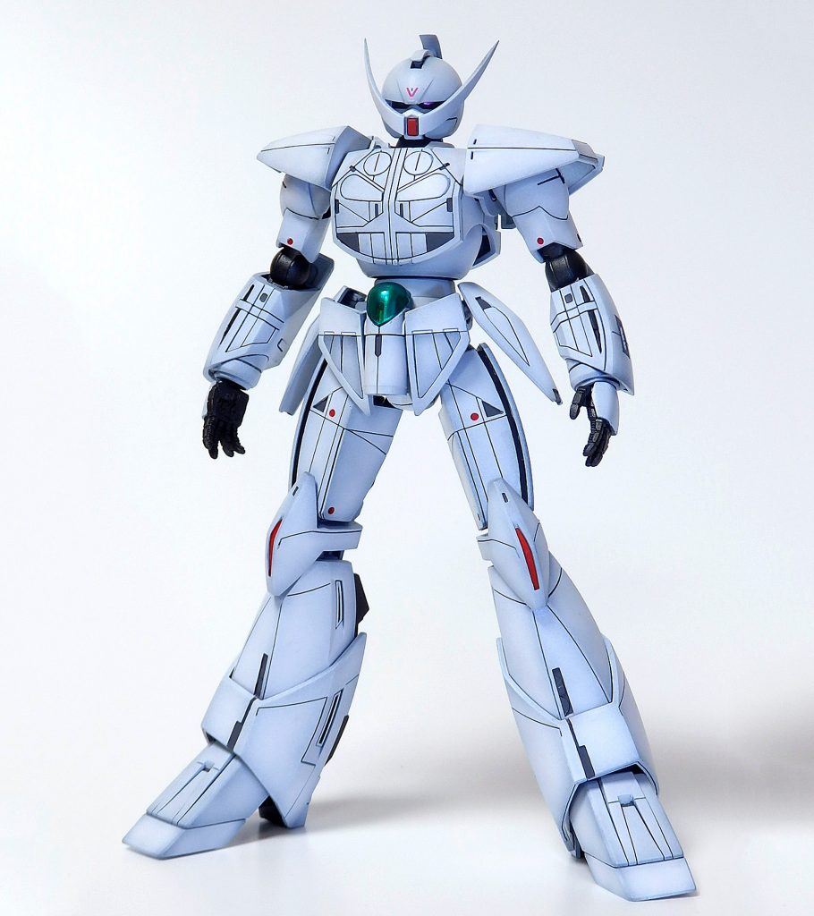 白背景にて撮影するとグラデーション具合がはっきりわかります。以下製作工程&使用した塗料の記載になります。