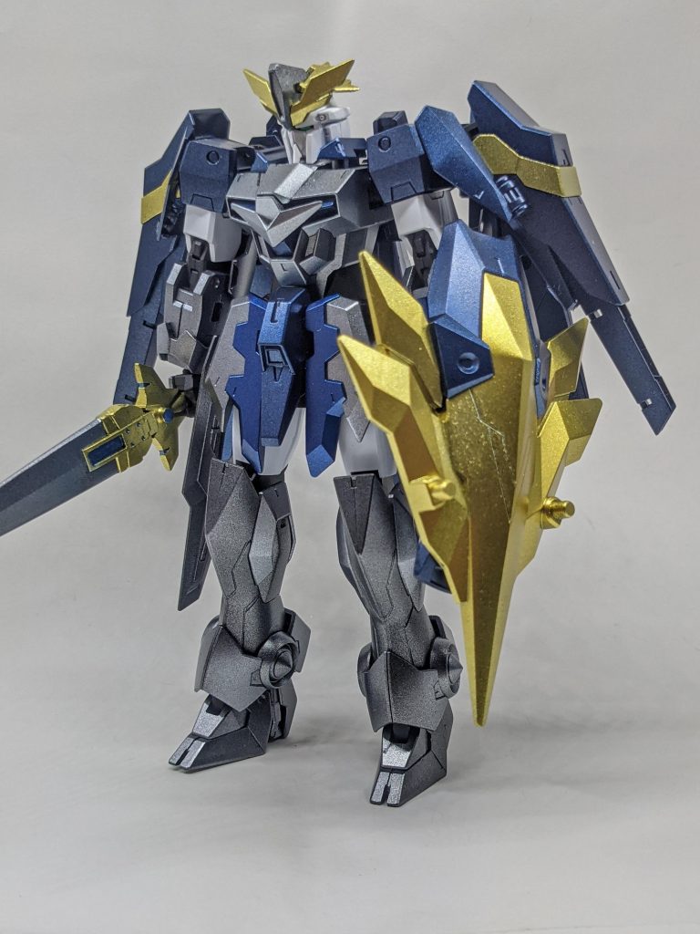 <フロントショット> 騎士王、セイバーで気づいた人もいるかも知れないですが、Fateのセイバー、アルトリアがモチーフです。一応