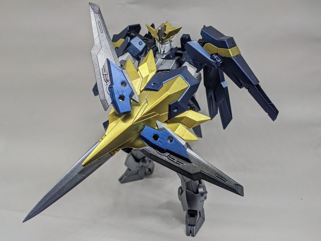 聖弓 フェイルノート剣+盾+サイドアーマーを組み合わせた弓形態