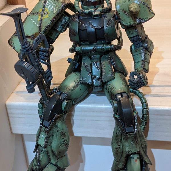 息子がヤラれてるザク欲しいって。