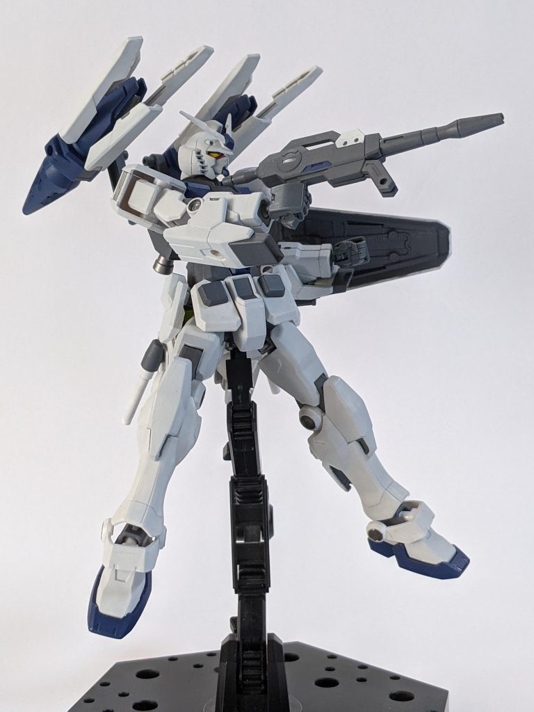 メインウェポンのビームライフル。GBNベースガンダムのものを少し色分けしてそのまま使用。