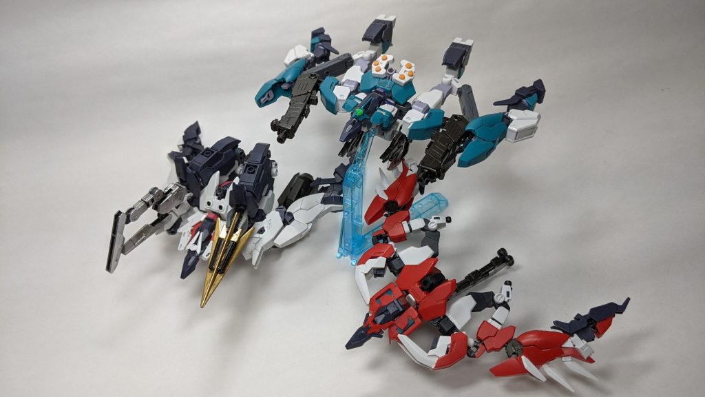 マーズ号、ジュピター号、ヴィーナス号の3機のコアマシンが合体することでガンダムとなる。3つのコアが1つになれば、1つのガンダムは１００万パワー（謎単位）。「チェーンジ、ジュピターヴ！スイッチオン！」