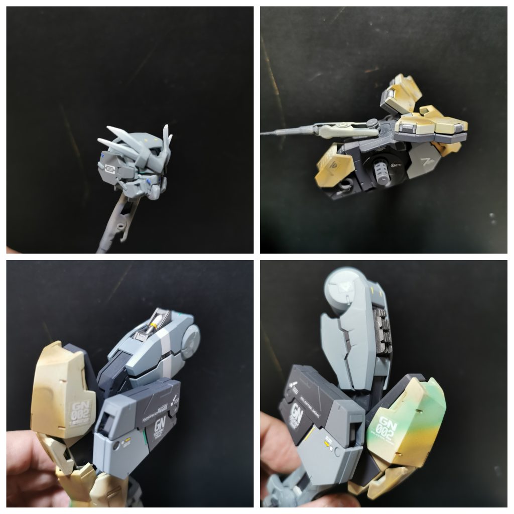 実はシイタケも初挑戦。左右非対象なディテール追加。