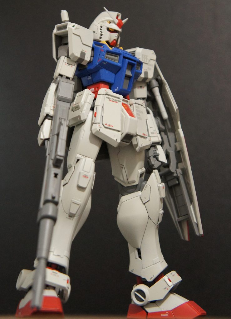 ジムコマンドーに７８version３.０の頭部・足・サイドアーマーなど使ってジム感をどこまで消せるかをコンセプトに作りました^^