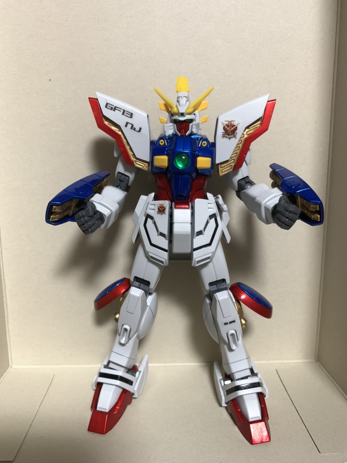 MG 100 シャイニングガンダム 塗装完成品