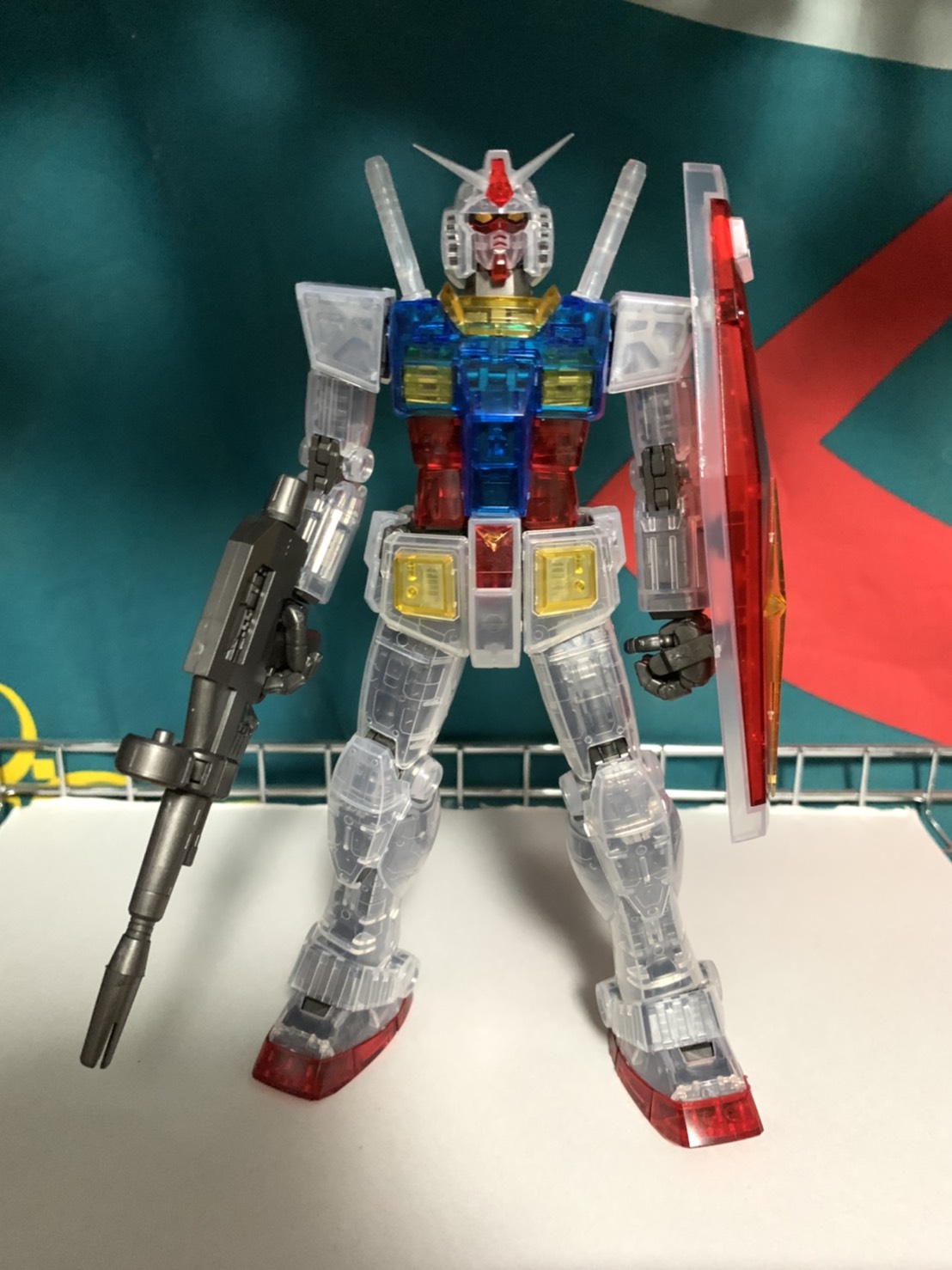 ガンプラ一番くじ ラストワン＆B賞 RX-78－２ガンダム オールクリアー 